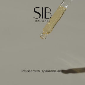 SIB® Hyaluronic acid infused silk pillowcase